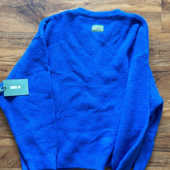 Daily Drills Vibrant Blue Cardigan - Picture 3 of 4